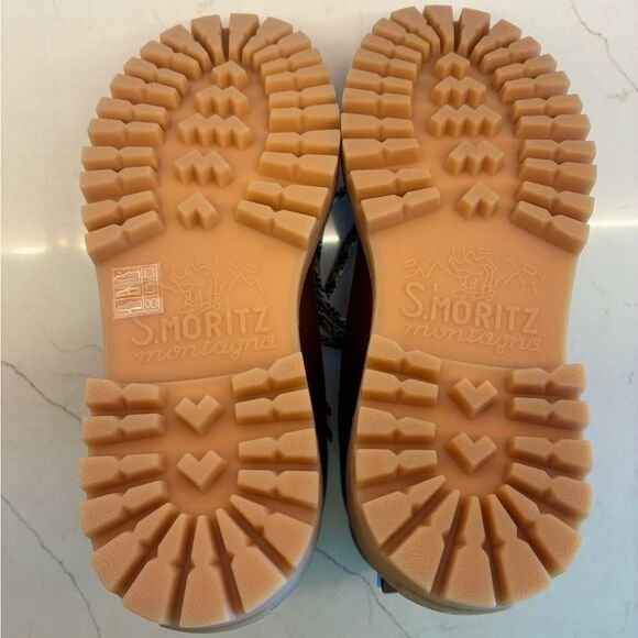 NWOT PRADA Leather Laced Booties Brown Women’s Size 36.5 - Picture 13 of 15